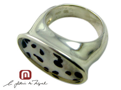 Dalmatian Resin Ring シルバー 指輪 / リング