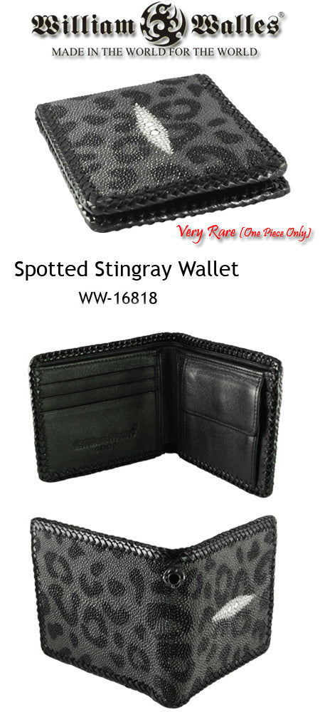 Spotted Stingray Wallet レザー 財布 / ウォレット