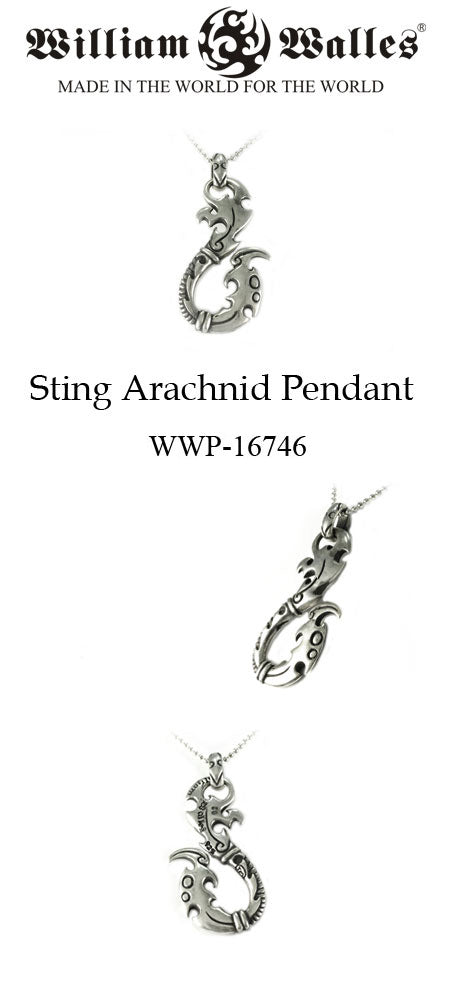 Sting Arachnid Pendant シルバー ペンダント
