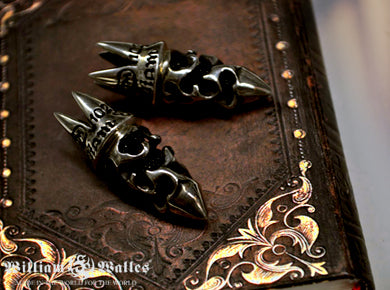 Stingray Arrow End Parts (2pcs) シルバー ペンダン