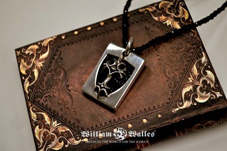 Stingray Cross Shield Pendant シルバー ペンダント