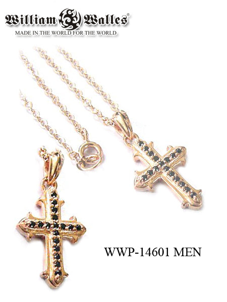 Stone Crucifix Pendant シルバー ペンダント