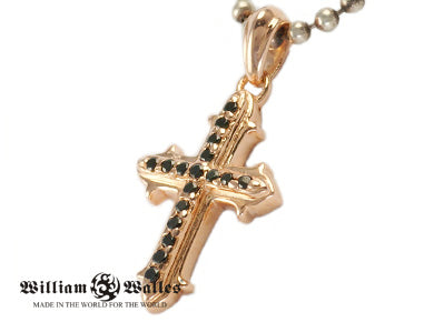 Stone Crucifix Pendant シルバー ペンダント