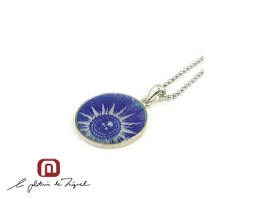 Sun Resin Pendant シルバー ペンダント