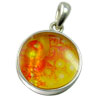 Sun Resin Pendant シルバー ペンダント