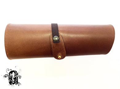 SUNGLASS CASE PANA BROWN