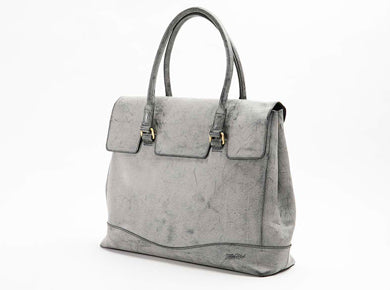 Flap Tote Bag Black