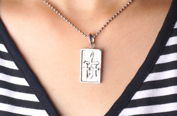 Tetragon Cross Pendant シルバー ペンダント