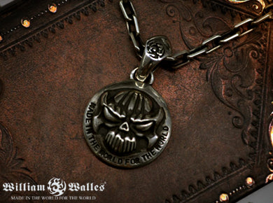 The Spawn Skull Necklace シルバー ペンダント