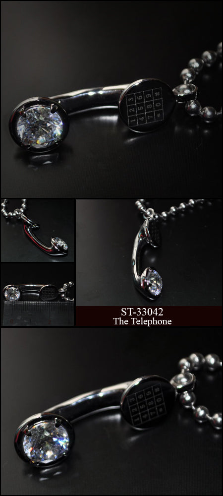 The Telephone シルバー ペンダント