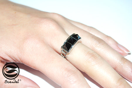 Three-Spike Chain Ring シルバー 指輪 / リング