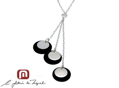 Three Circlet Charm Necklace ネックレス