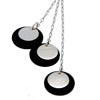 Three Circlet Charm Necklace ネックレス