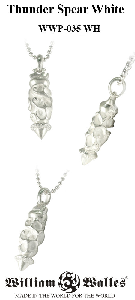 Thunder Spear White シルバー ペンダント
