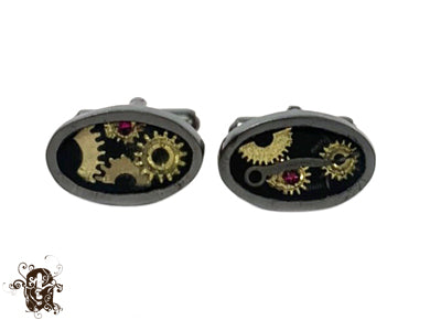 Tokei Black Cufflink