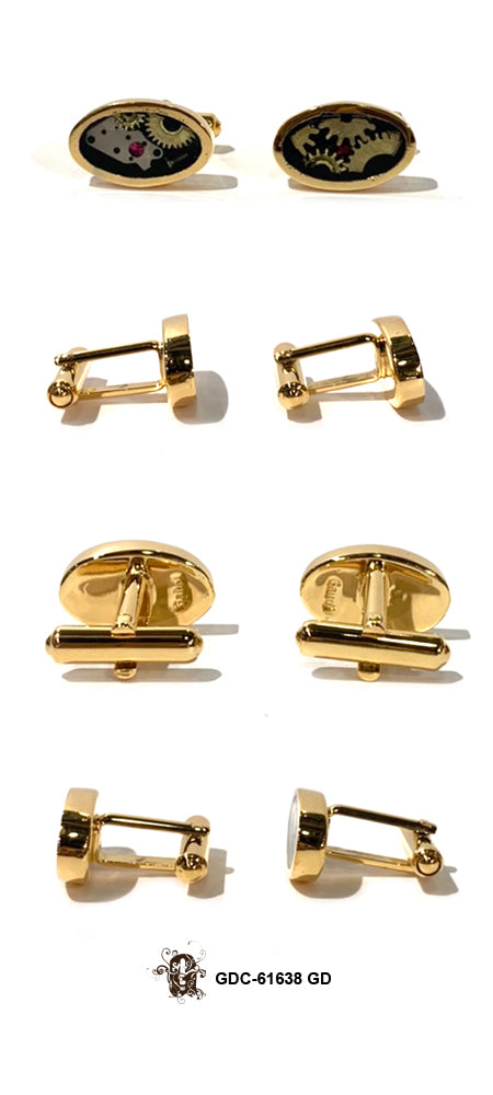 Tokei Gold Cufflink