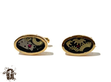 Tokei Gold Cufflink