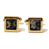 Tokei Gold Square Cufflink