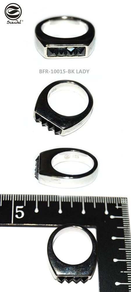 Top Square Punk Ring レディー 指輪 / リング