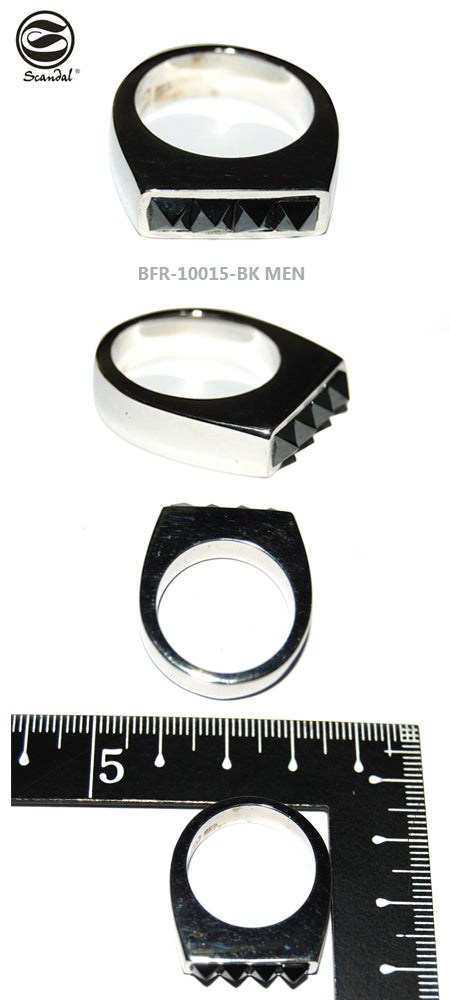 Top Square Punk Ring シルバー 指輪 / リング