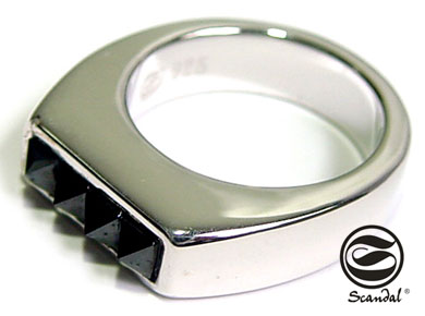 Top Square Punk Ring シルバー 指輪 / リング