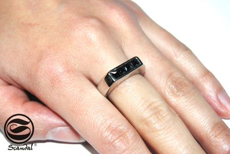 Top Square Punk Ring シルバー 指輪 / リング