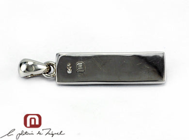 Triangle Pillar Pendant シルバー ペンダント