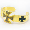 Triple Cross Bangle GOLD