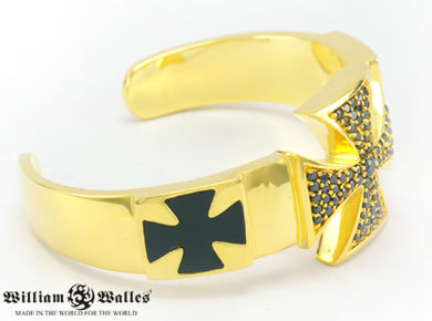 Triple Cross Bangle GOLD