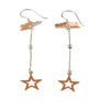 Two Star Butterfly シルバー ピアス