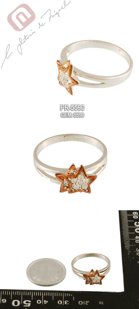 Two Star Ring レディー 指輪 / リング