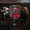 W Logo Bangle Black Plating