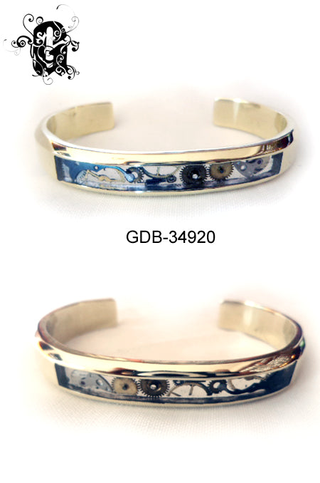 War Engine Mech Bangle シルバー バングル