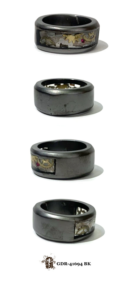 Watchtype Ring BK