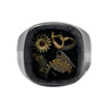 Watchtype Ring BK