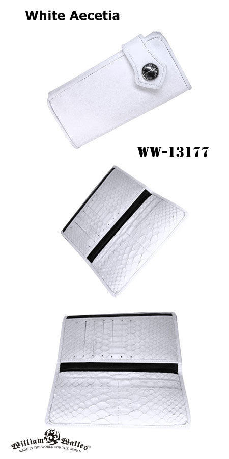 White Aecetia レザー 財布 / ウォレット
