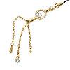 White Stone Chain Strap