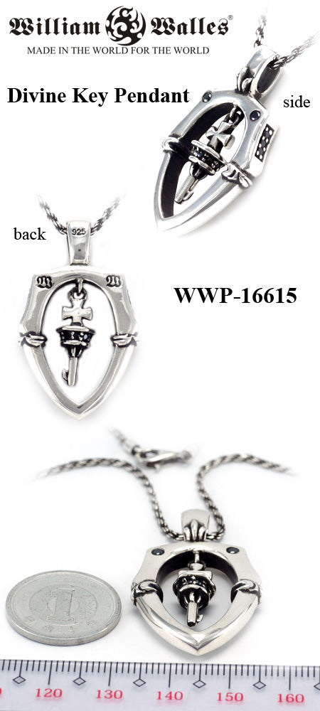 William Pendant シルバー ペンダント