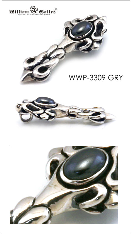 William Arrow Cross Pendant シルバー ペンダント