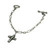 William Black Cross Bracelet