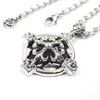 William Flower Crown Pendant シルバー ペンダント
