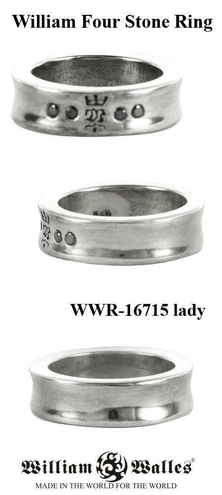 William Four Stone Ring レディー 指輪 / リング