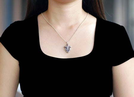 William Heart Formation Penda シルバー ペンダント