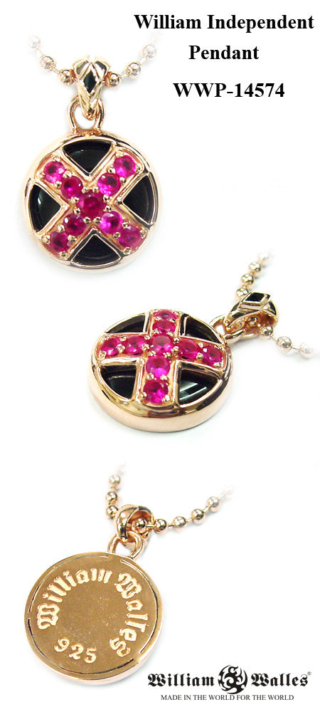 William Independent Pendant シルバー ペンダント