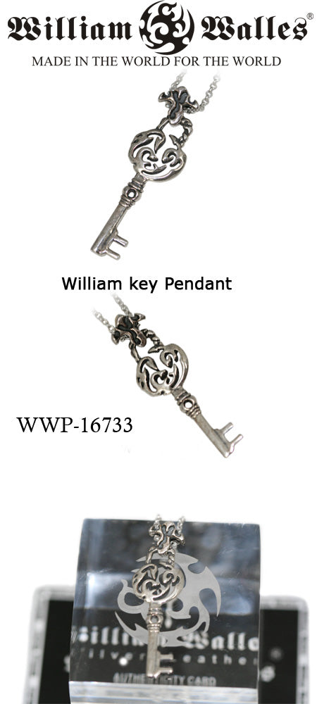 William key Pendant シルバー ペンダント