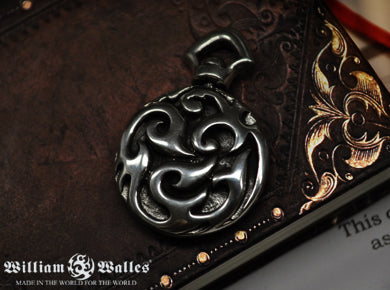 William Logo Pendant シルバー ペンダント