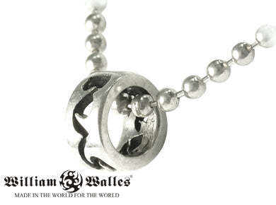 William Loop Pendant シルバー ペンダント