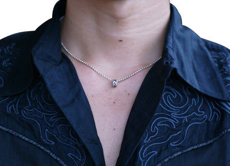 William Loop Pendant シルバー ペンダント