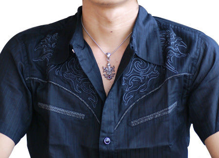 William Mighty Dragon Pendant シルバー ペンダント