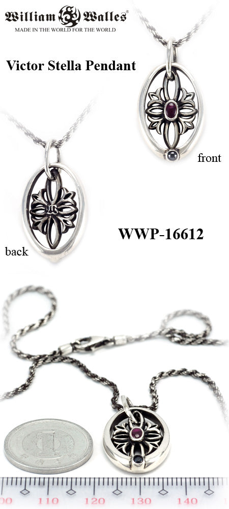 William Pendant シルバー ペンダント